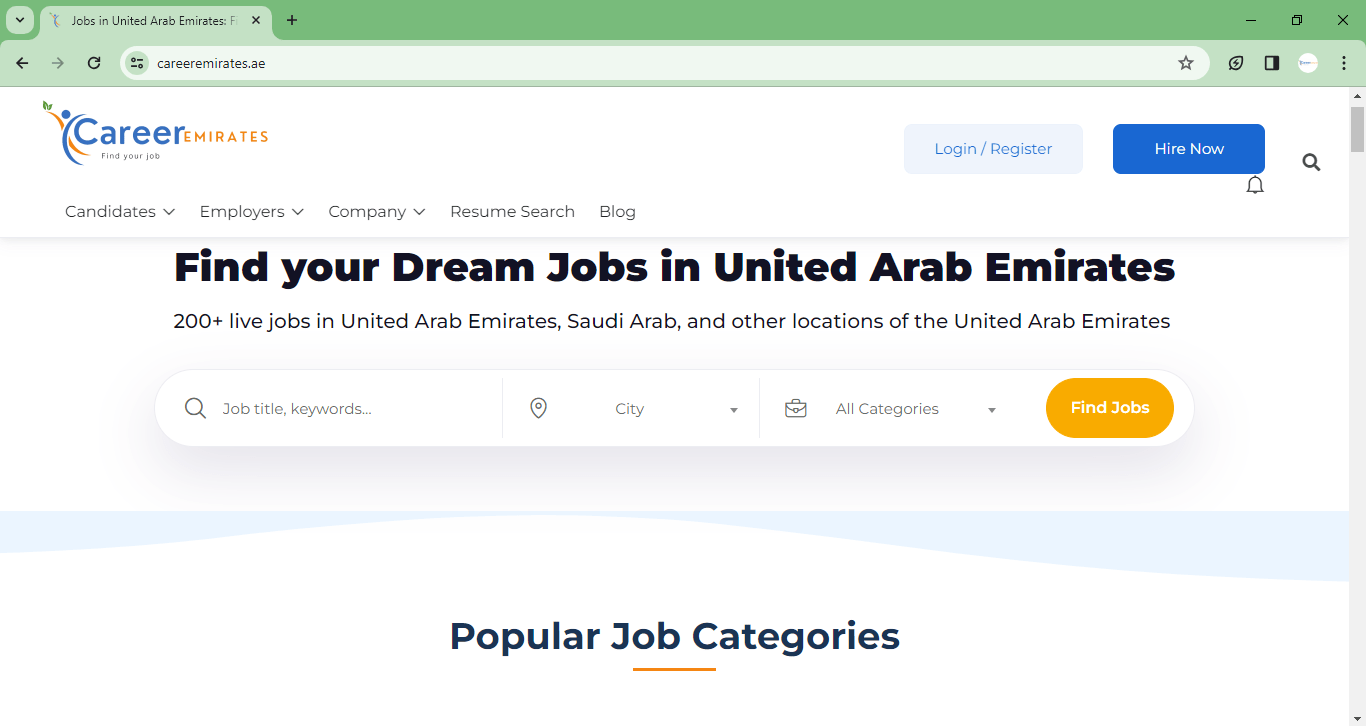 exploring job portals in dubai career emirates