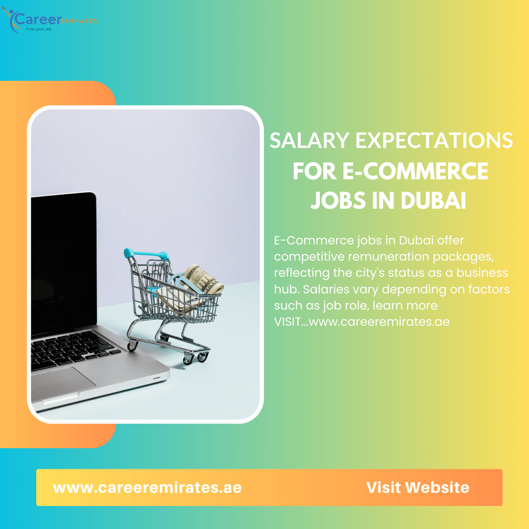 E-Commerce job in Dubai features