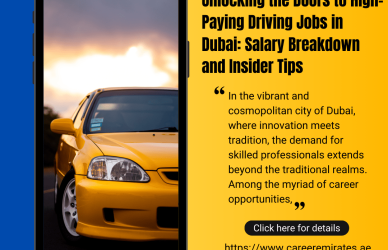Driving Jobs in Dubai